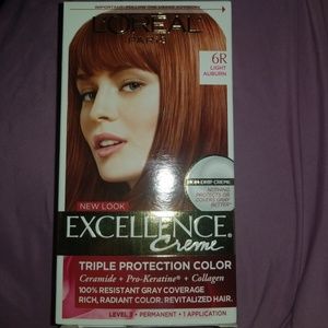 NWT Light Auburn permanent hair dye